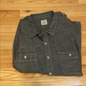 J. Crew Gray Lightweight men’s Shirt Jacket